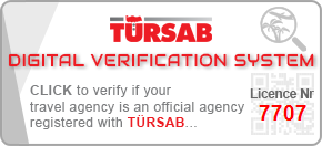 TÜRSAB Verified Member — A-Class Licence No. 7707